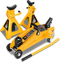 PM PERFORMOTOR Low Profile Hydraulic Trolley Jack Combo - Reliable 2