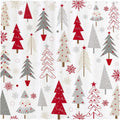 Merry Christmas Winter Fashion Tree Shower Curtain 72in x 72in