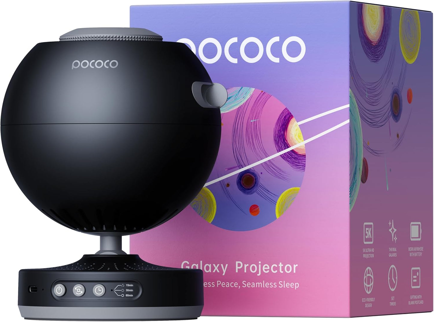 POCOCO Galaxy Star Projector: Relaxation Master