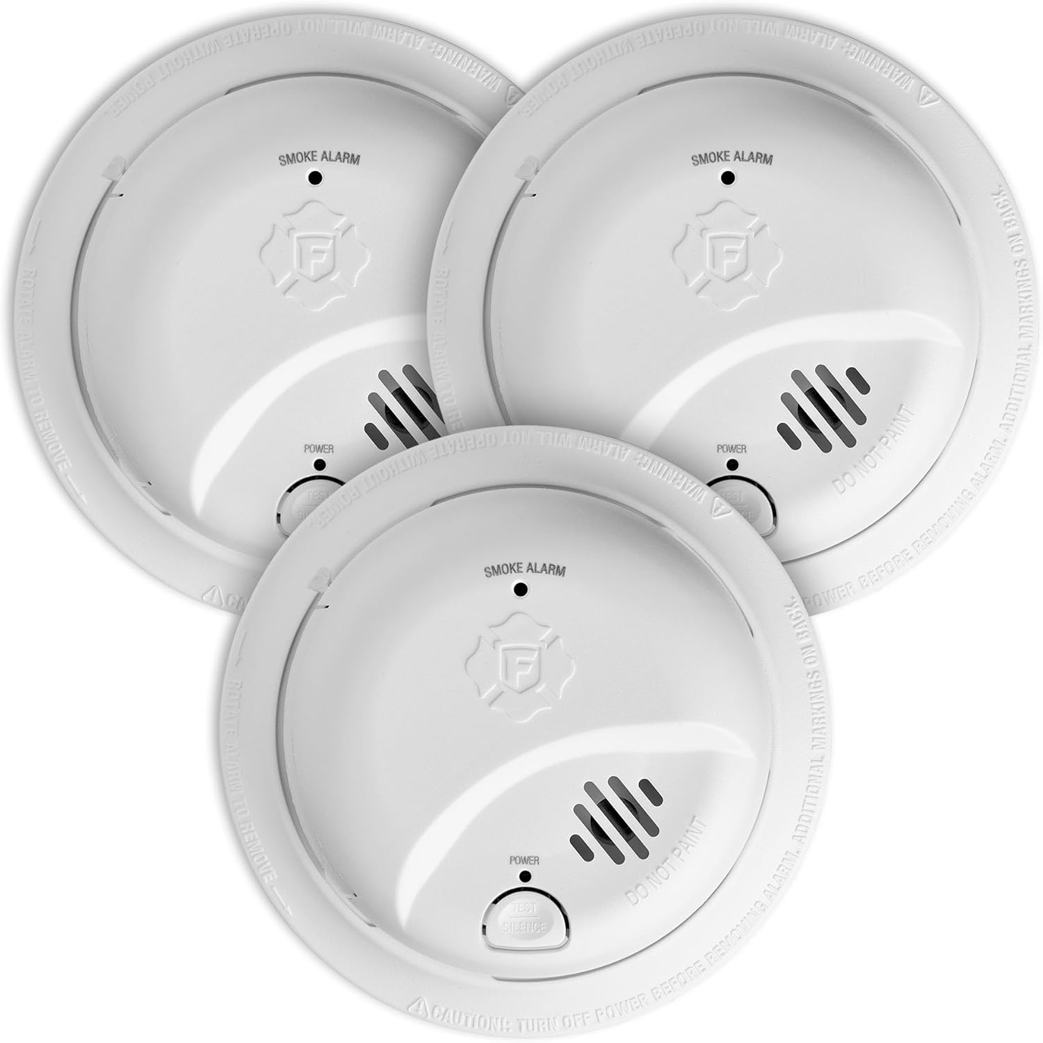 First Alert SMI100 Smoke Alarm 3-Pack with Precision Detection