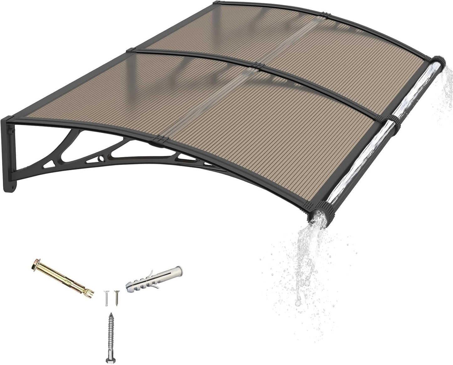 Door Awning 32x60 Inches for All-Weather Protection and Style