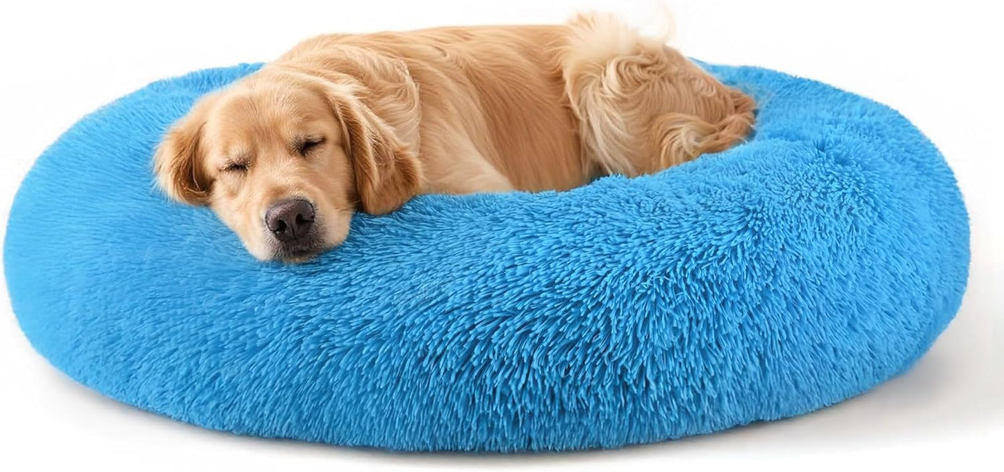 Luxury Comfort Dog Beds for Large Dogs and Cats, 32in Size