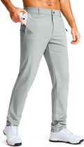 Men's Golf Pants Slim Fit Stretch Lightweight Dress Pants MULTIPLE