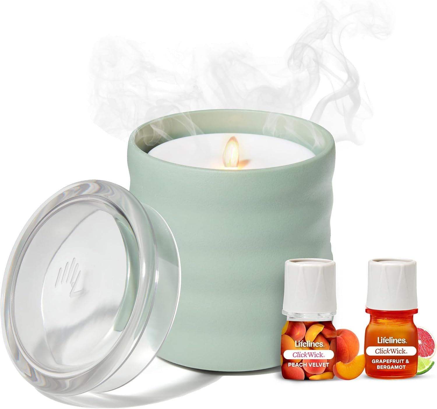 Lifelines Flameless Candle Diffuser - Aromatherapy Bliss at Home