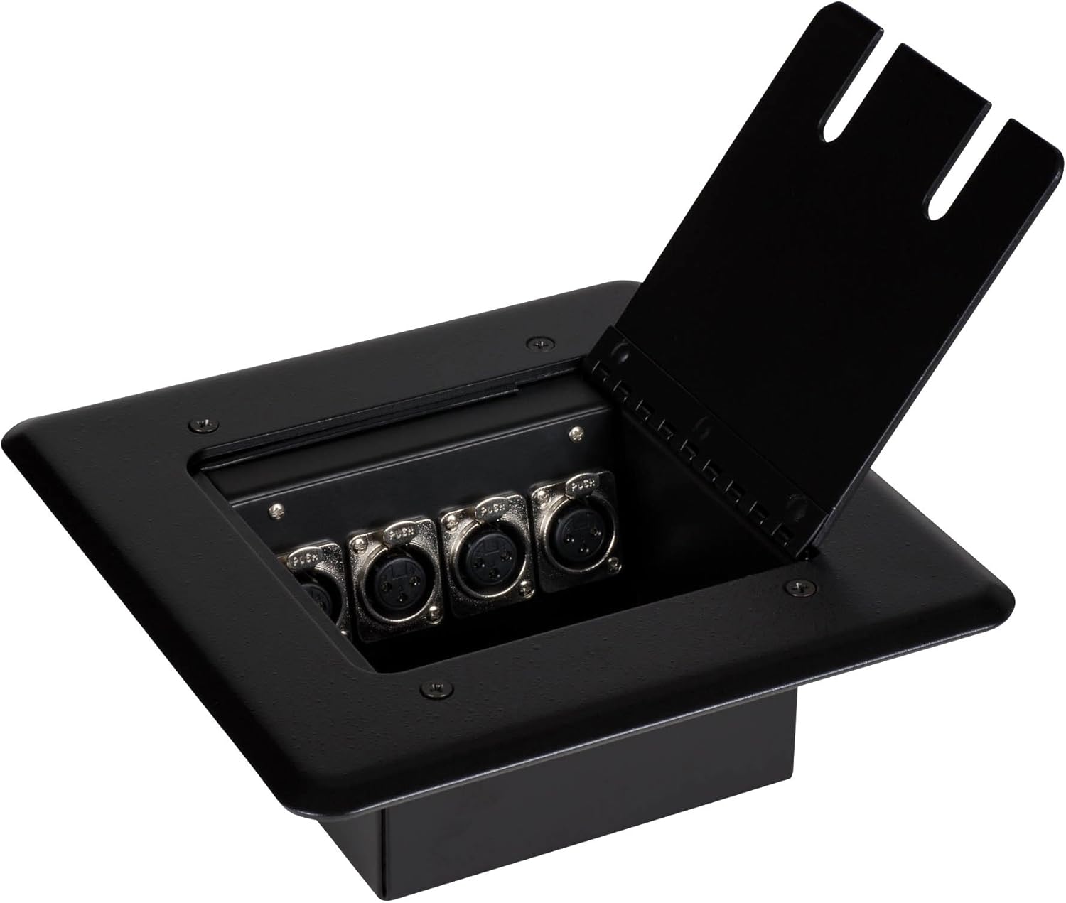 Parts Express Flip Up Stage Box with Four XLR Female Jacks Review