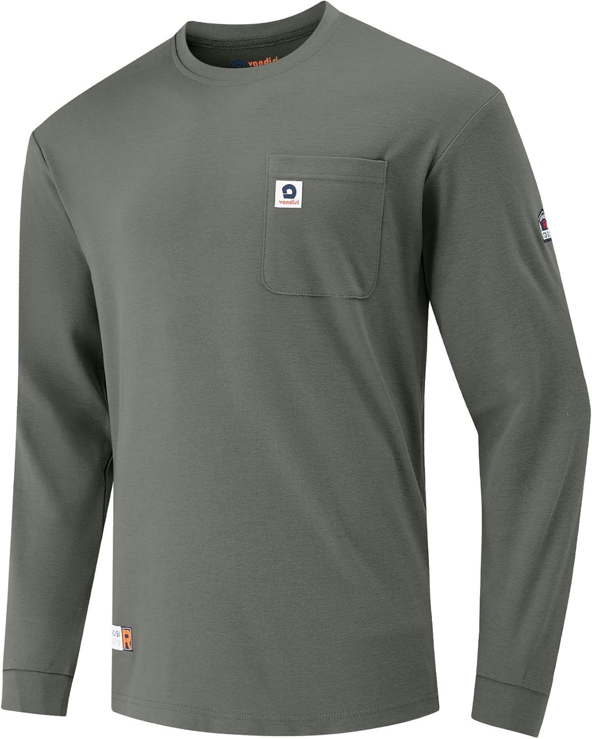 FR Shirts for Men 100% Cotton Lightweight Flame Resistant Wear
