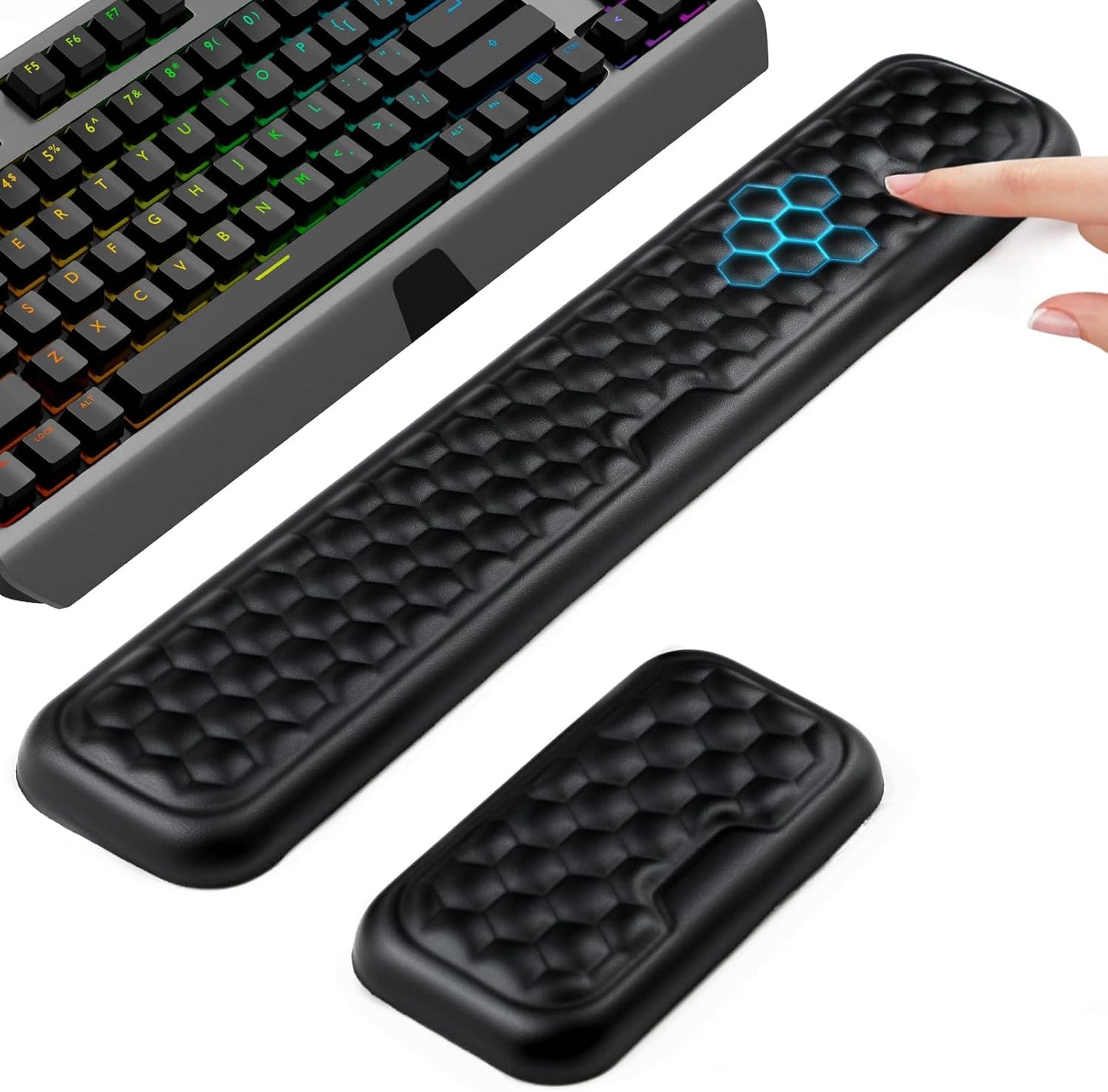 gliship Memory Foam Wrist Rest Set - Ultimate Comfort!