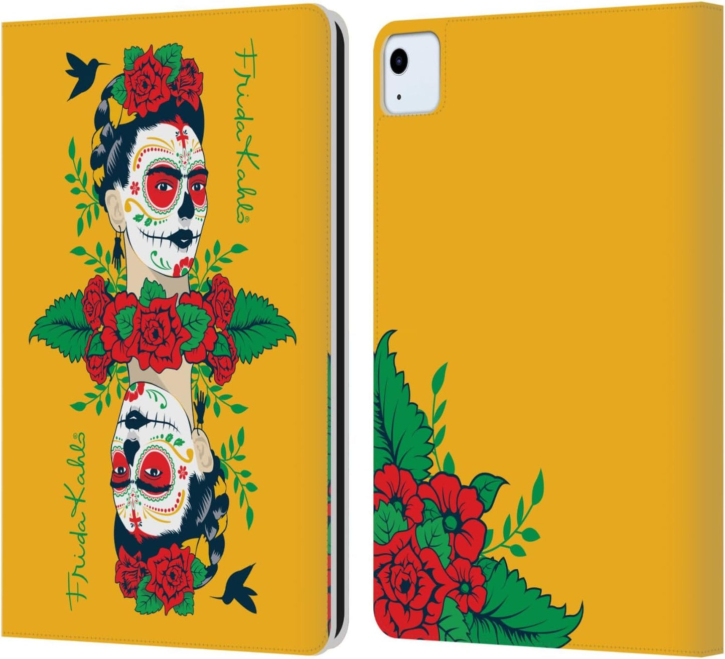 Frida Kahlo Leather Wallet Case for iPad Air 11 - Stylish Protection