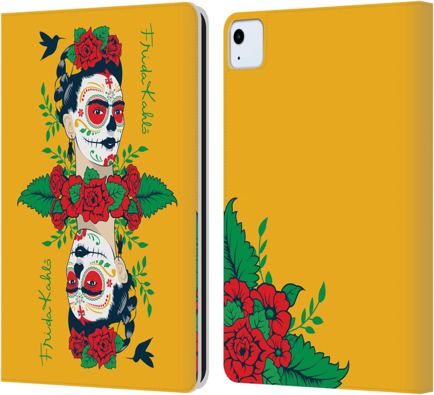 Frida Kahlo Leather Wallet Case for iPad Air 11 - Stylish Protection
