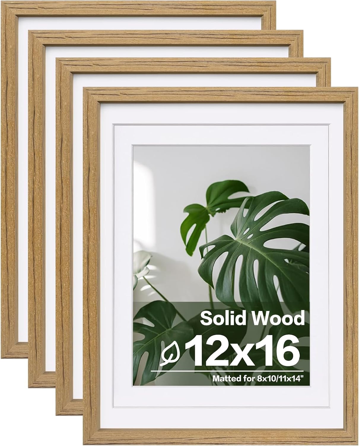 Egofine 12x16 Picture Frame Set of 4 for Wall Mounting
