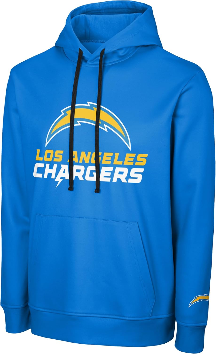 FOCO NFL Men's Official Sideline Primary Logo Performance Hoodie