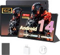 2025 Upgraded Android 14 Tablet 10 in - Powerful 19GB RAM, 256GB