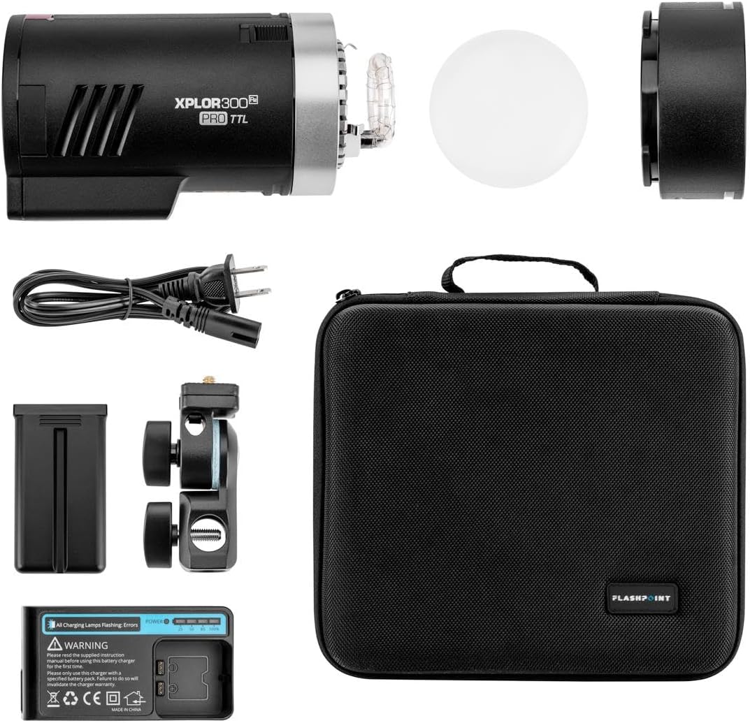 Flashpoint XPLOR 300 Pro TTL Monolight for Stunning Photography