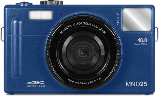 Capture Crisp 4K Shots with Minolta MND25