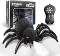 Realistic RC Spider Robot Remote Control Toy - Spray, Light, Music