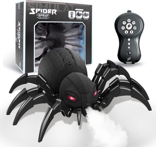 Sumsync Realistic RC Spider - Spray/Light/Music Fun!