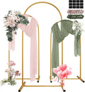 Metal Wedding Arch Backdrop Stand Set of 3 for Events