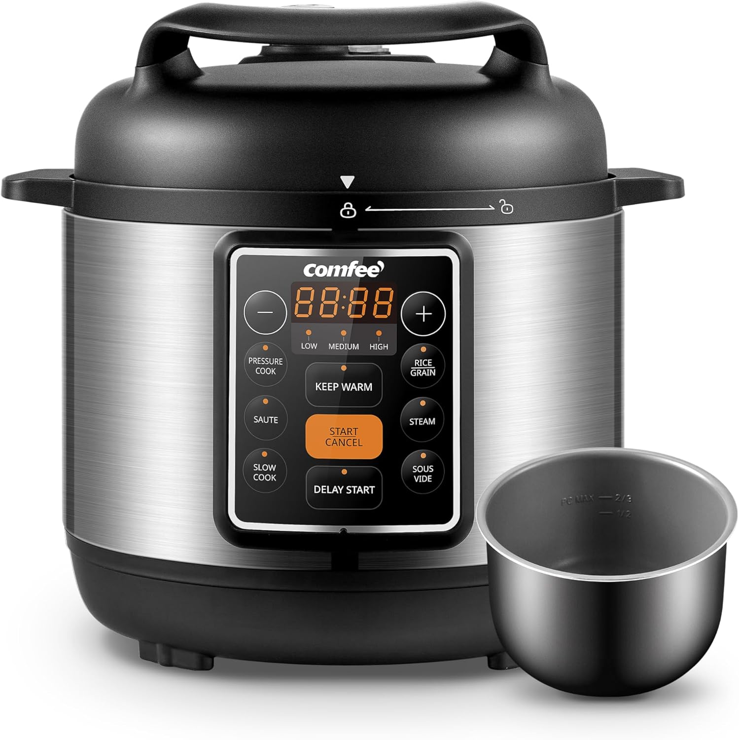 7-in-1 Small Electric Pressure Cooker for Versatile Cooking