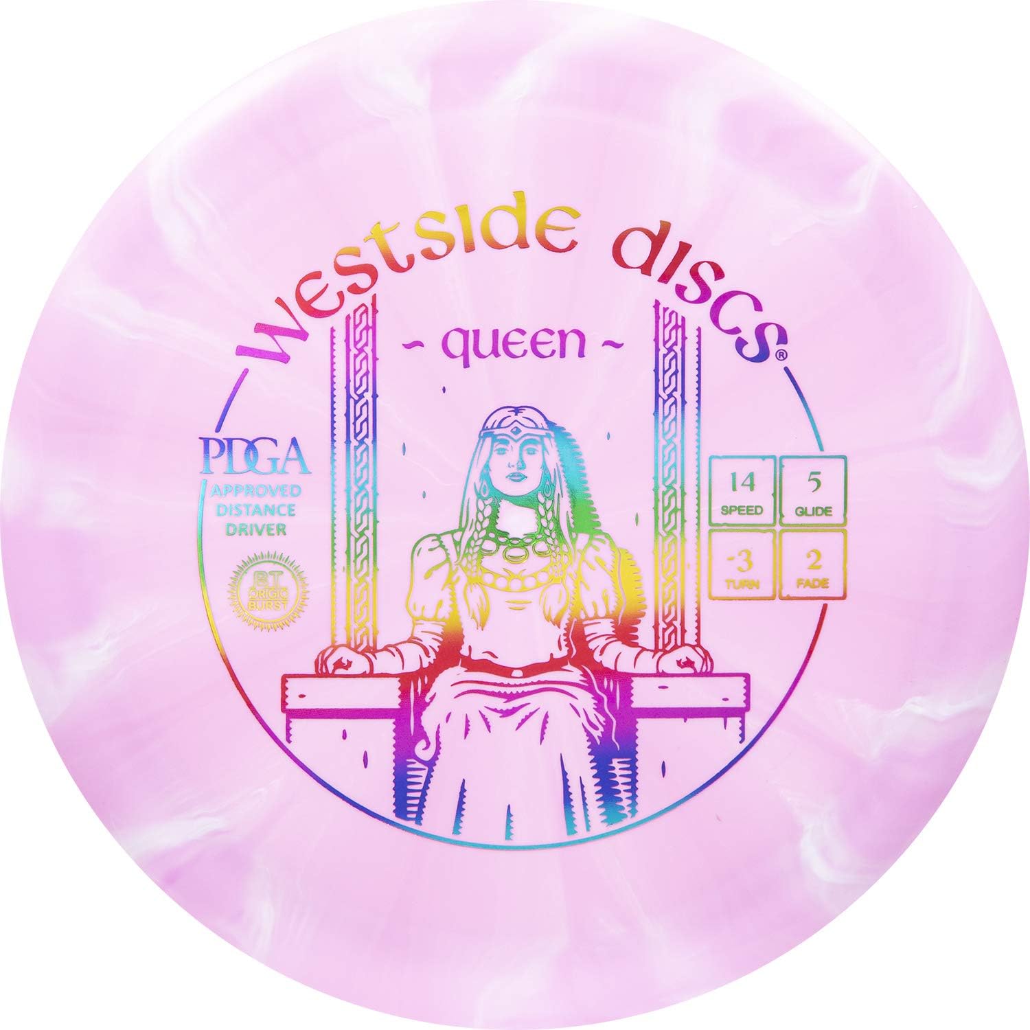 Westside Discs Origio Burst Queen Disc Golf Driver - Easy Distance!