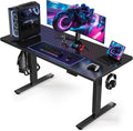 Electric Standing Desk Adjustable 55 x 24 in Sit Stand Desk - Smooth