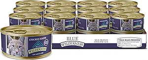 Blue Buffalo Wilderness High Protein Grain Free Cat Food 24 Cans