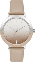 Nine West Women's Strap Watch - Stylish Tan Ombre Dial