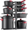 MUDEELA Pots and Pans Organizer Under Cabinet 20.8in - Vertical