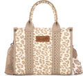Wrangler Cow Print Tote Bag for Women - Bold Western Top-Handle