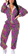 EOSIEDUR Women's Pullover Hoodies Jumpsuit Zipper Tracksuit Set fabric