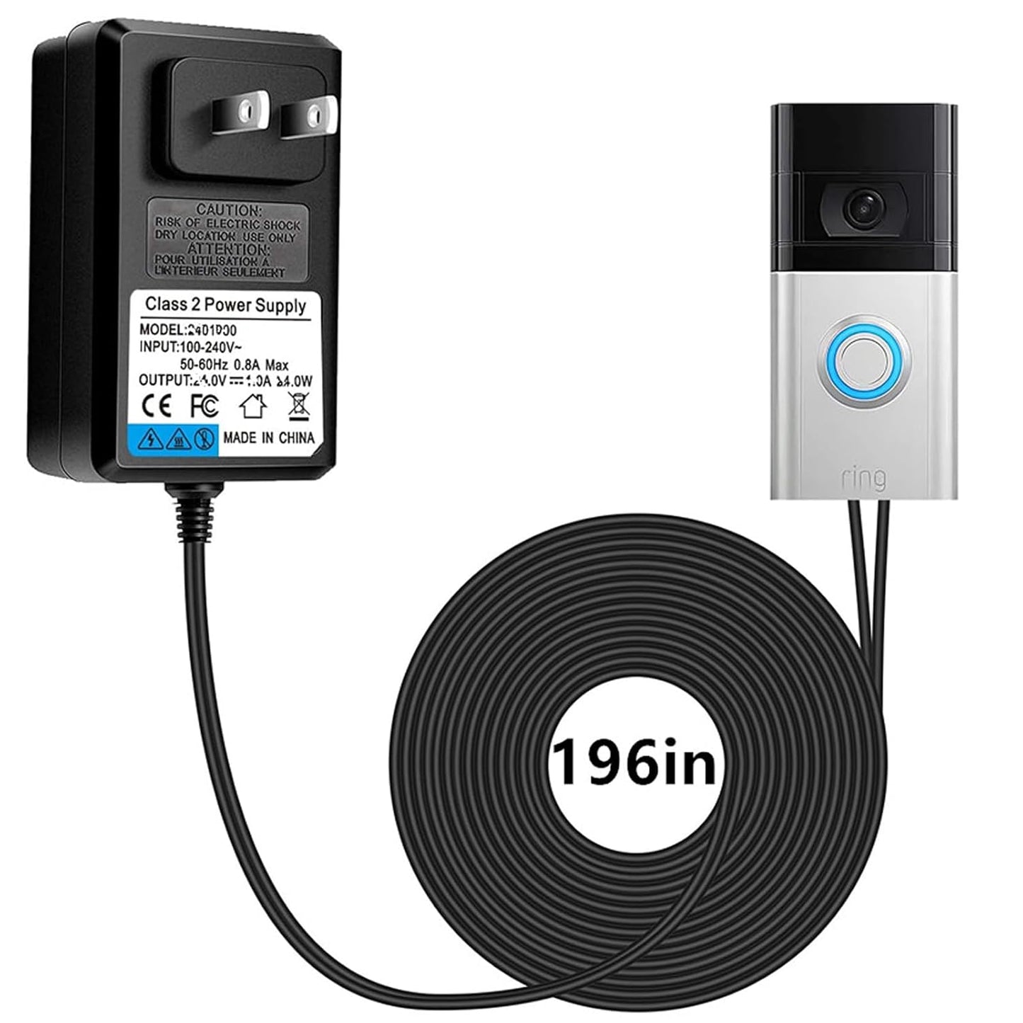 Power up Your Doorbell with 18V Adapter