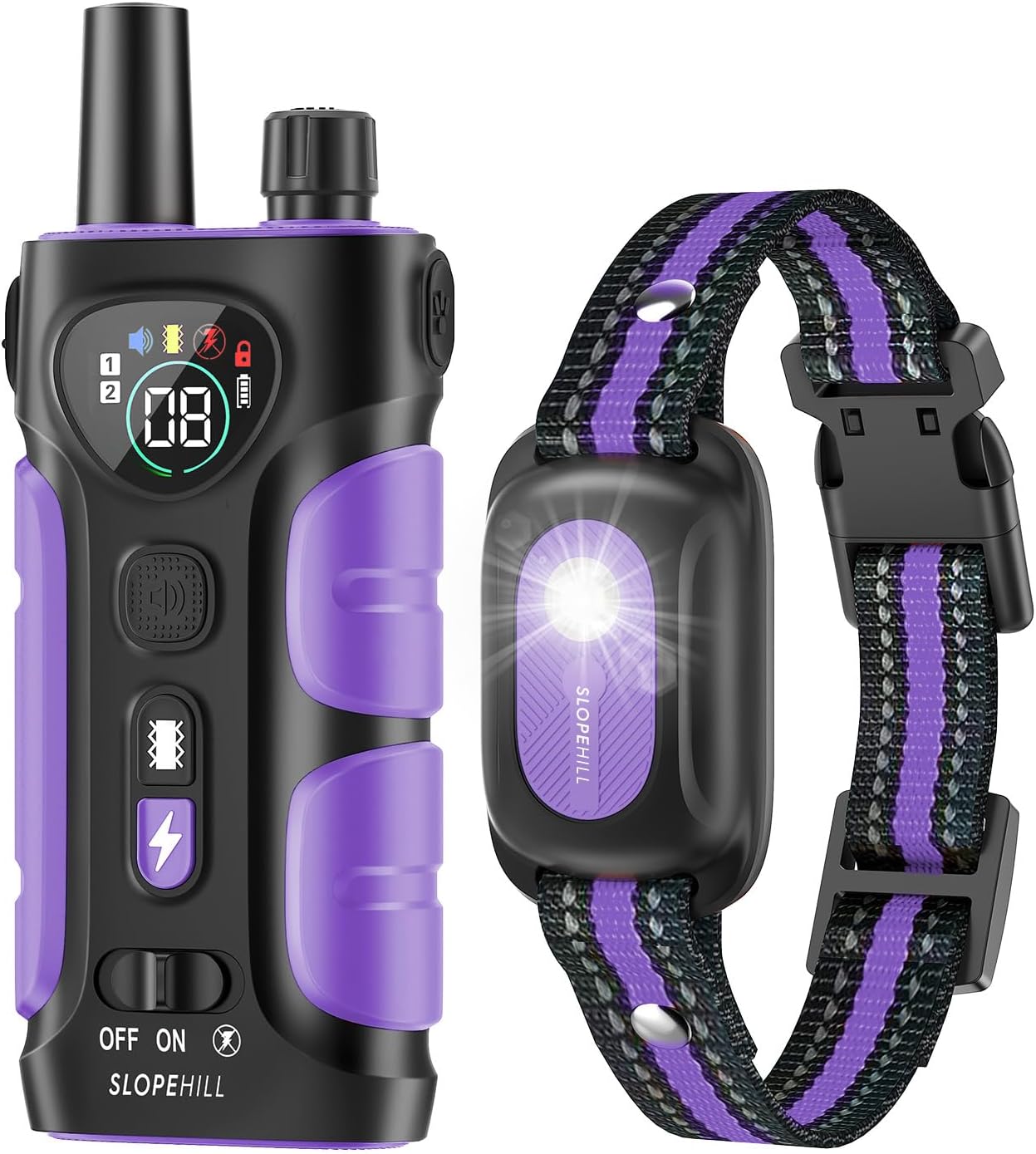 SLOPEHILL Dog Shock Collar with Remote for Effective Training