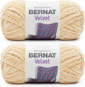 Bernat Velvet Soft Sunshine Yarn - Bulky Plush for Blankets