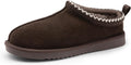DREAM PAIRS Men's Fuzzy Cozy Slippers Genuine Suede - Warm, Supportive