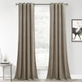 StangH Velvet Curtains 108 in Long Blackout Panels - Luxe Thermal