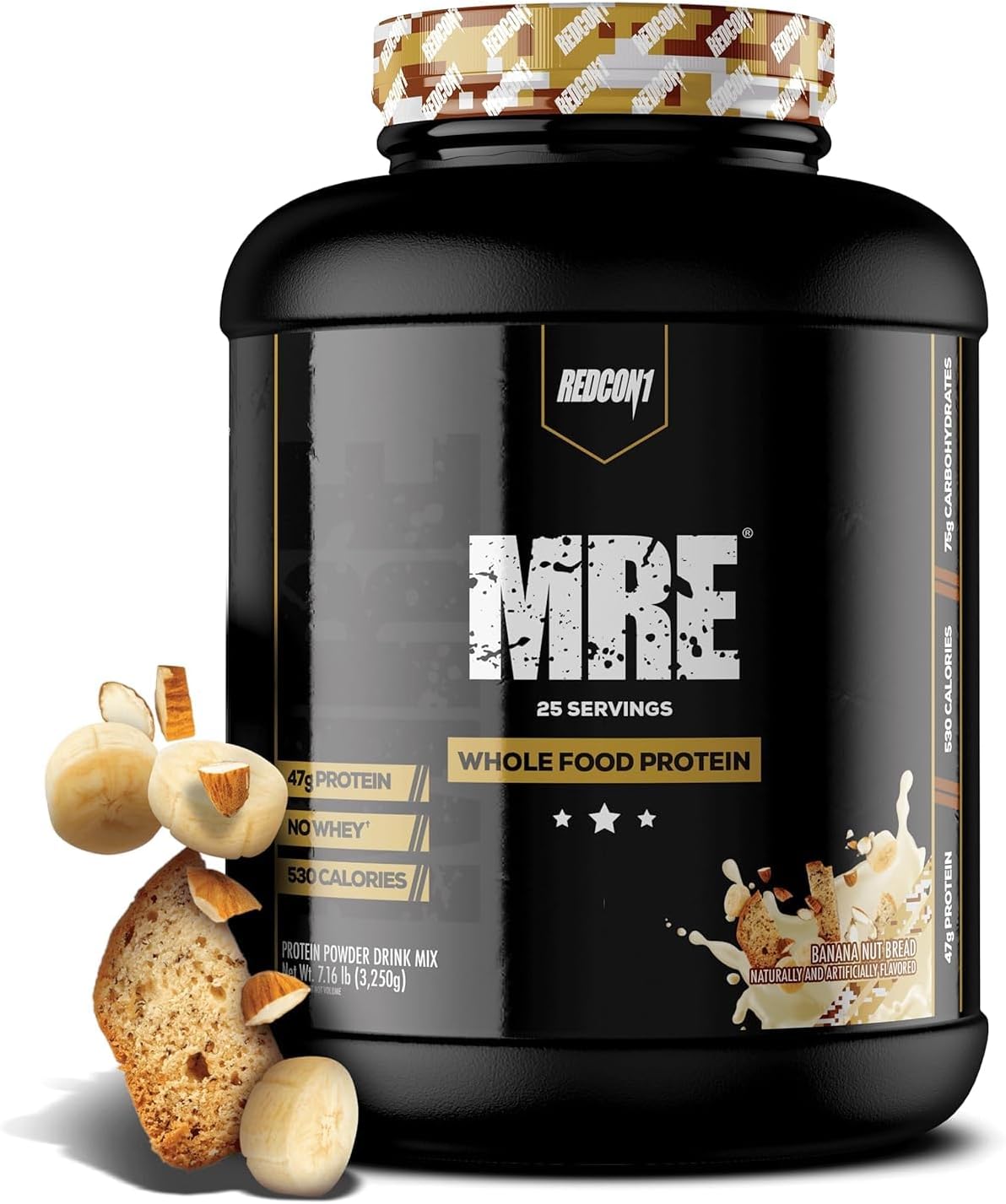 REDCON1 MRE Lite Whole Food Protein Powder - Low Carb Meal Shake
