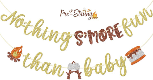 Nothing S'more Fun Baby Banner