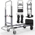 3 in 1 Convertible Hand Truck Dolly Cart with Wheels - Versatile Mover