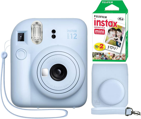 Fujifilm Instax Mini 12 Camera Bundle | Pastel Blue Dream