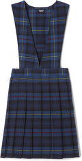 French Toast Girls V-Neck Jumper - Knee Length School Dress