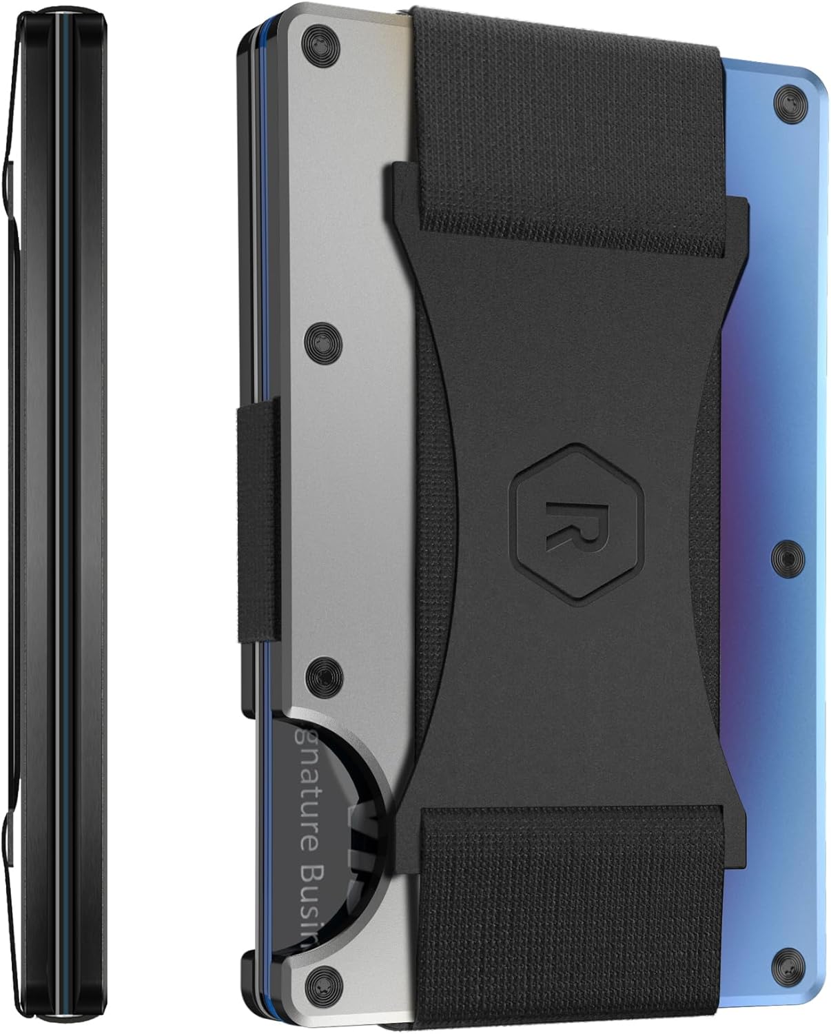 Ridge Wallet for Men - Slim RFID Protected Front Pocket Wallet