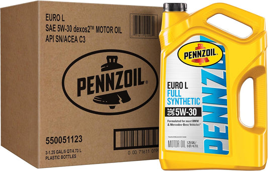Pennzoil Platinum Euro L Full Synthetic 5W-30 Motor Oil Review