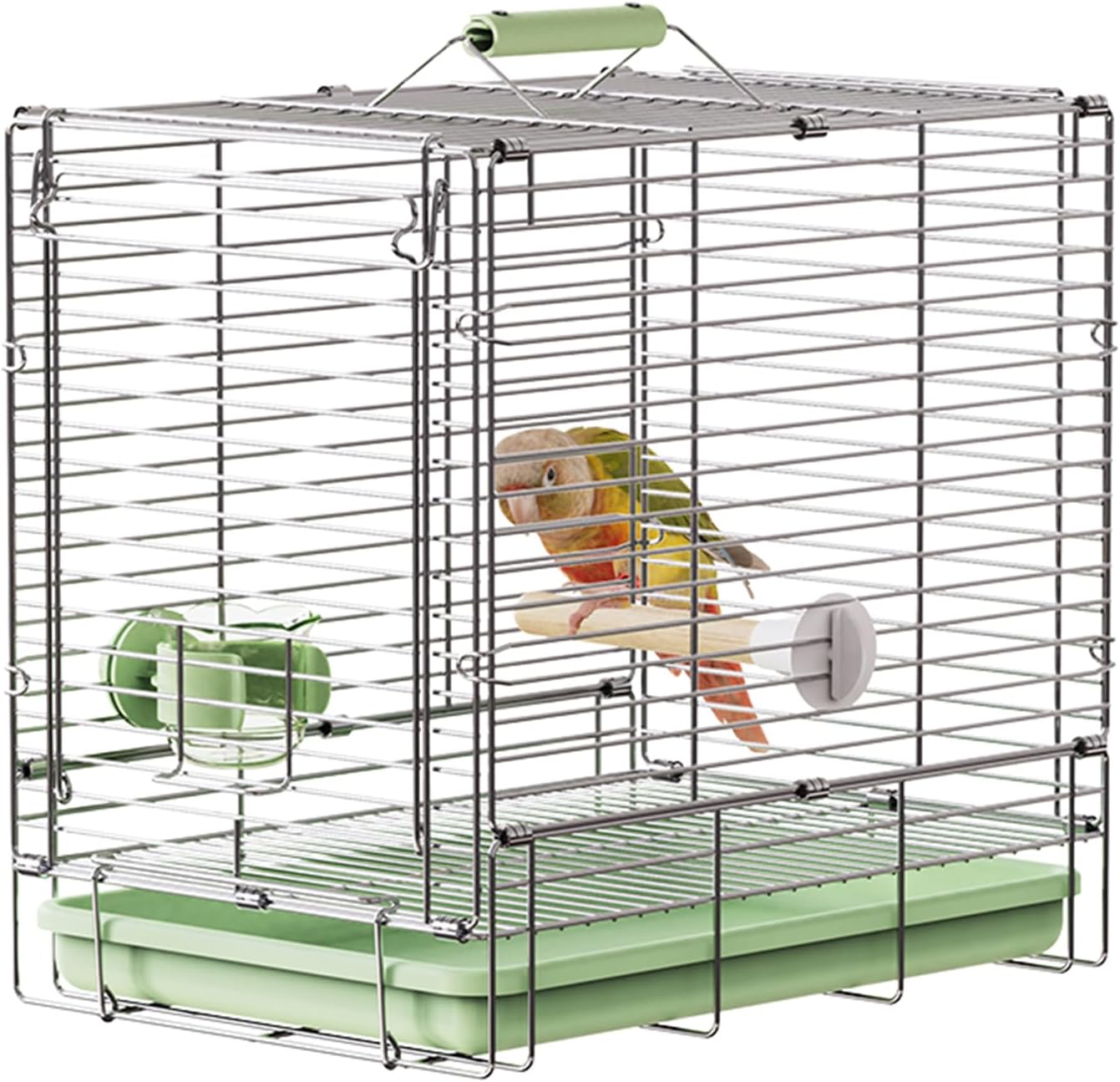 Bird Carrier Travel Cage for Small Birds - Portable & Durable