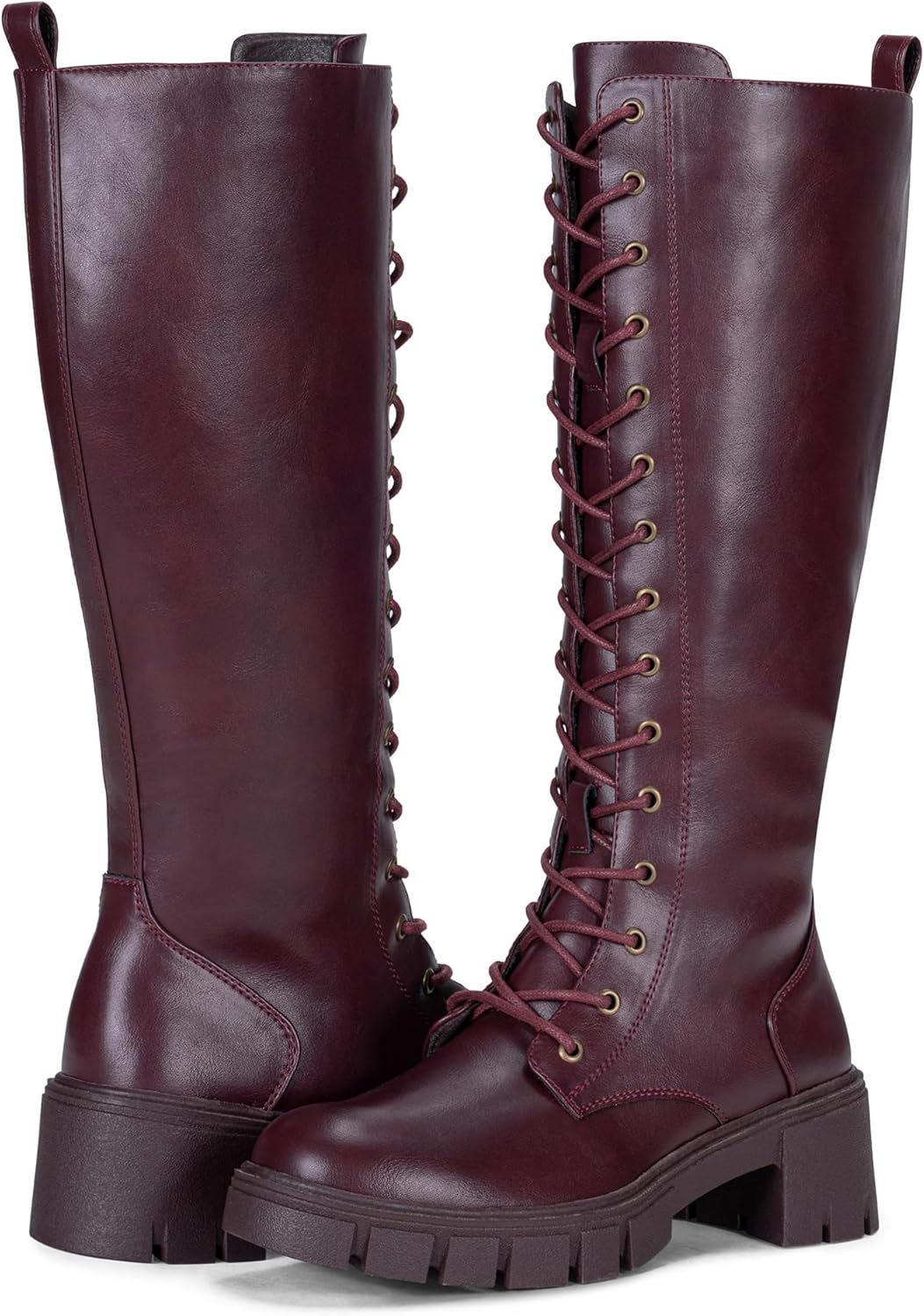 Vepose Women's 953 Knee High Combat Boots for Stylish Looks