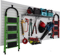 Slatwall Panel 4ftx8ft PVC Garage Tool Organizer - Durable Wall