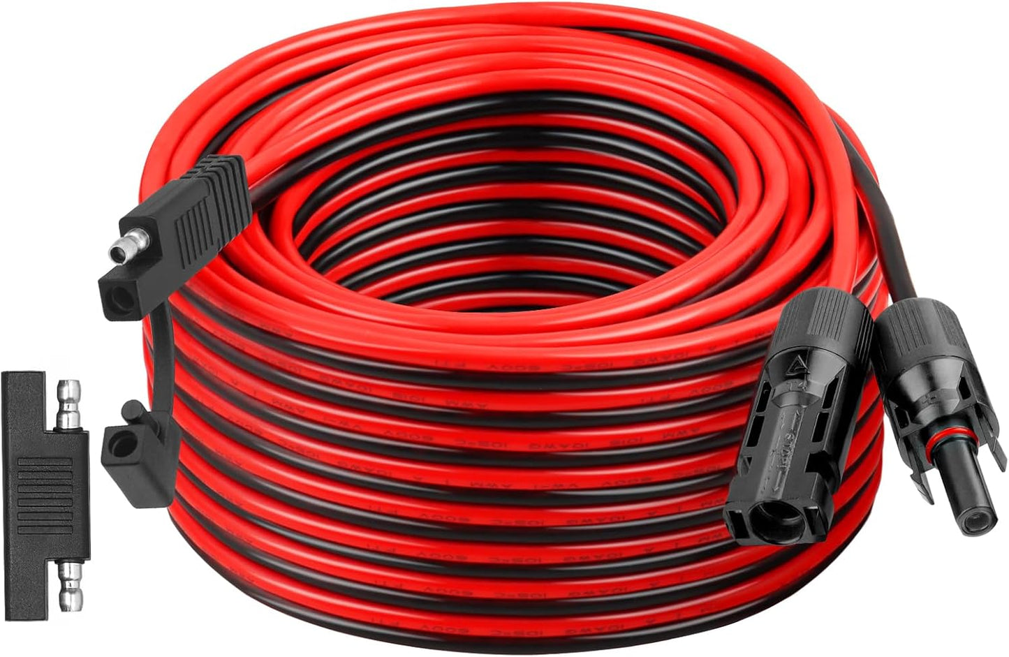 10AWG SAE to Solar Panel Connector Cable 50FT for Power Systems