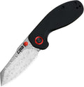 CJRB Maileah pocket knife with 2.39in Damascus blade - Compact EDC