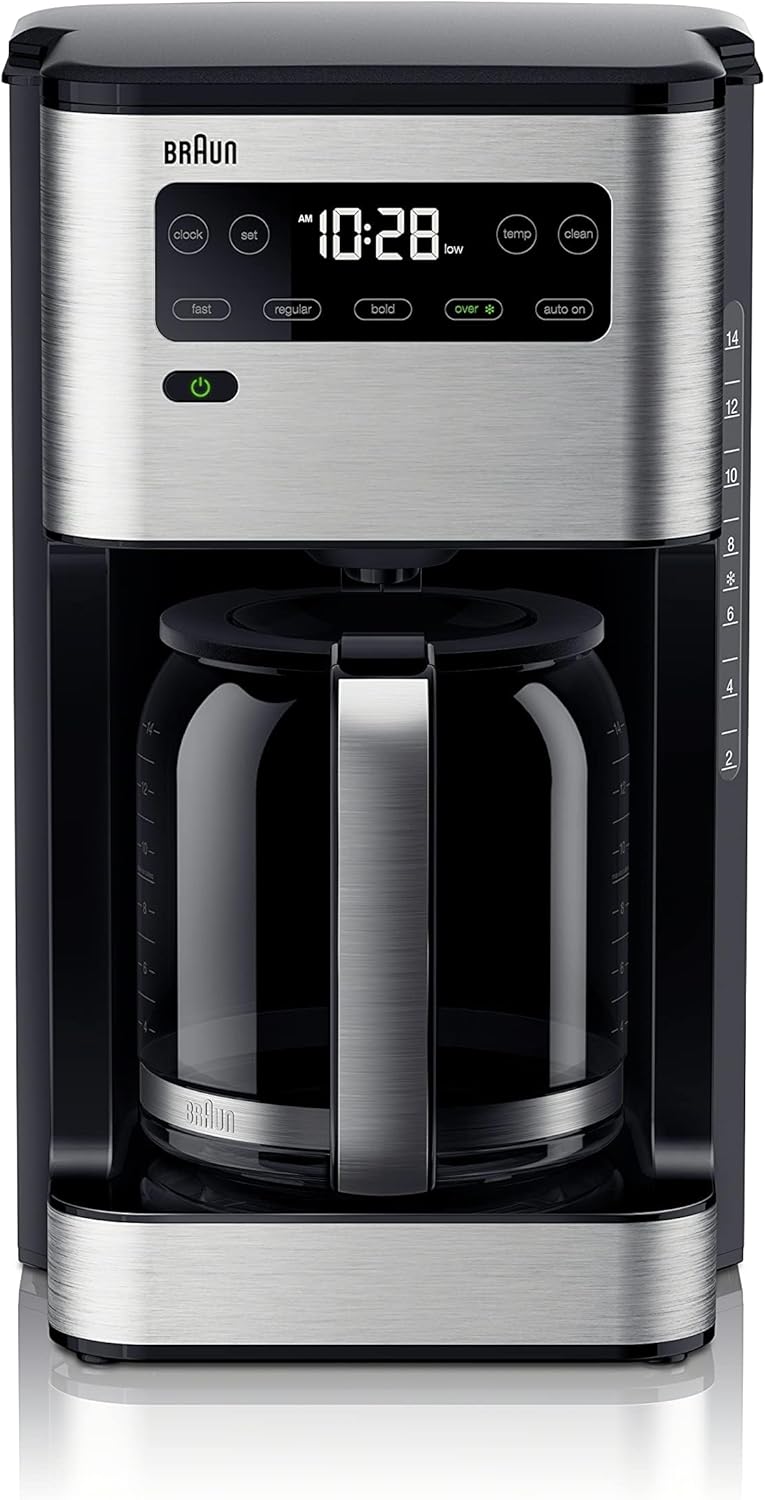 Braun 14 Cup Black Coffee Maker - Pure Flavor