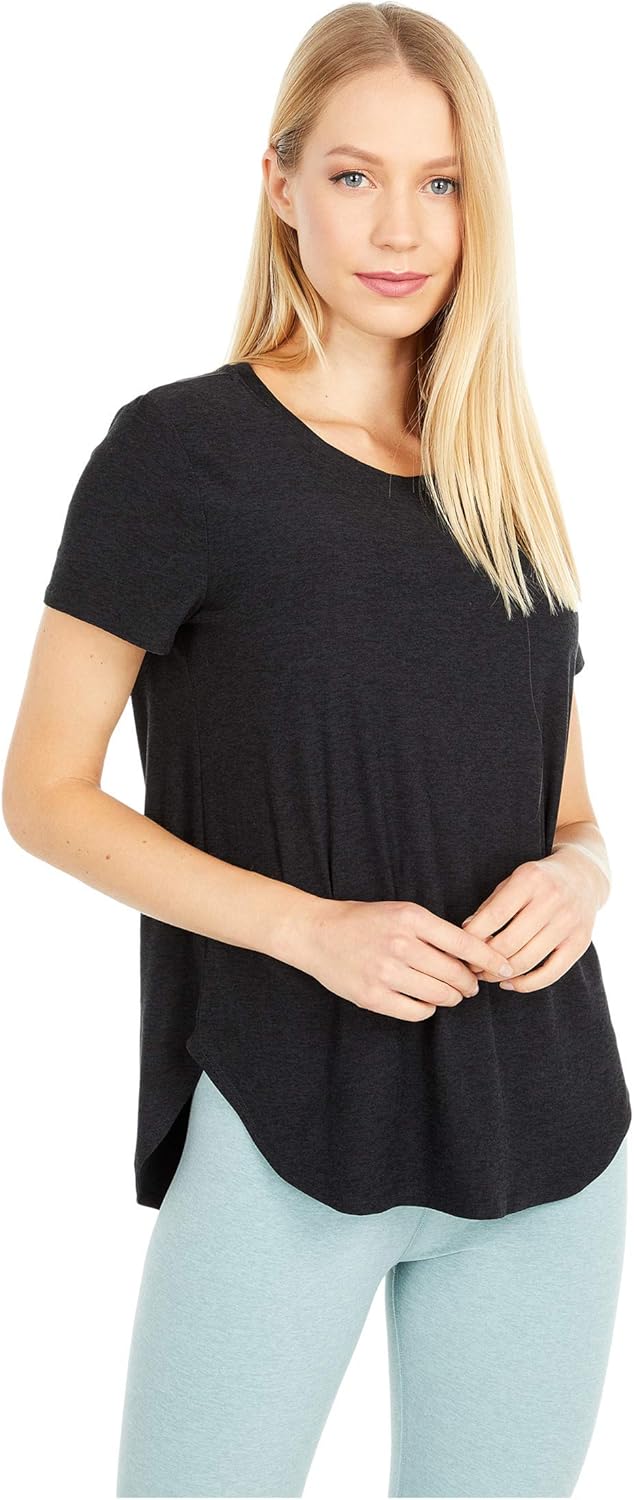 Ultra-Soft Down Low Tee by Beyond Yoga