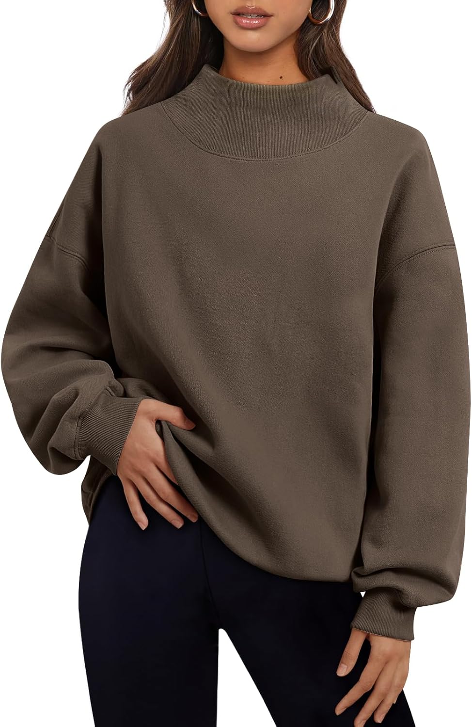 Trendy Queen Oversized Sweatshirts for Women - Fall Fashion 2025