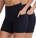 Biker Shorts for Women with Pockets 5 in / 8 in - Lightweight Summer